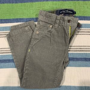 Mini Boden Chino Cord Pants Boys 4Y